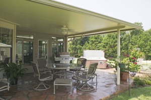 Insulated patio cover